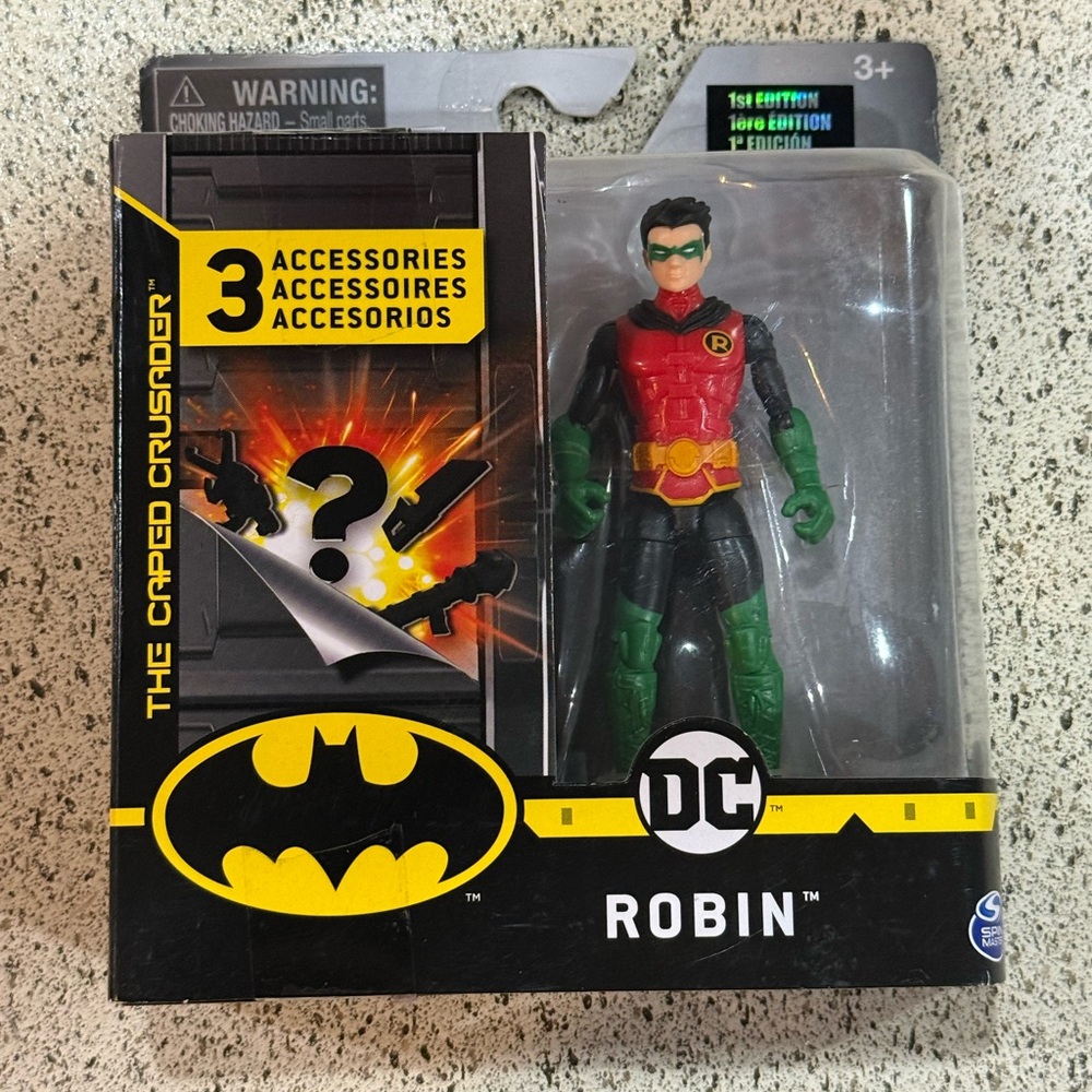 DC The Caped Crusader 1st Edition Robin Figure - Sealed